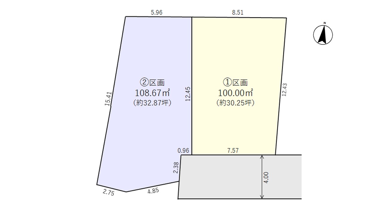 杉並区上荻３丁目売地　①区画