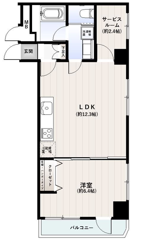 ライオンズマンション三軒茶屋第3 702号室